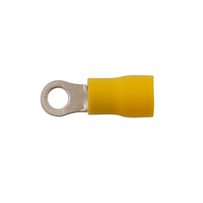 Connect Yellow Ring Terminal 100pc 4.3-13mm