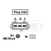 Borg & Beck Car Alternator 12V BBA2379