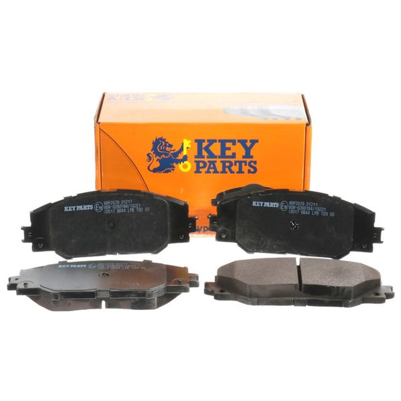 Key Parts 4 x Front Brake Pad Set KBP2079