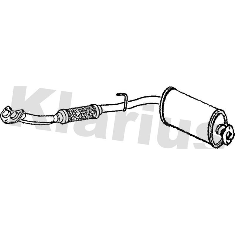 Klarius Box With Front Pipe Front TY241H
