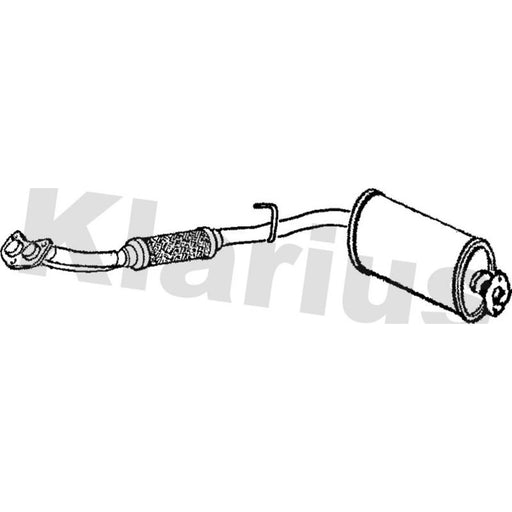 Klarius Box With Front Pipe Front TY241H