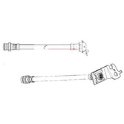 Apec Brake Hydraulic Hose Line Rear Left HOS4531