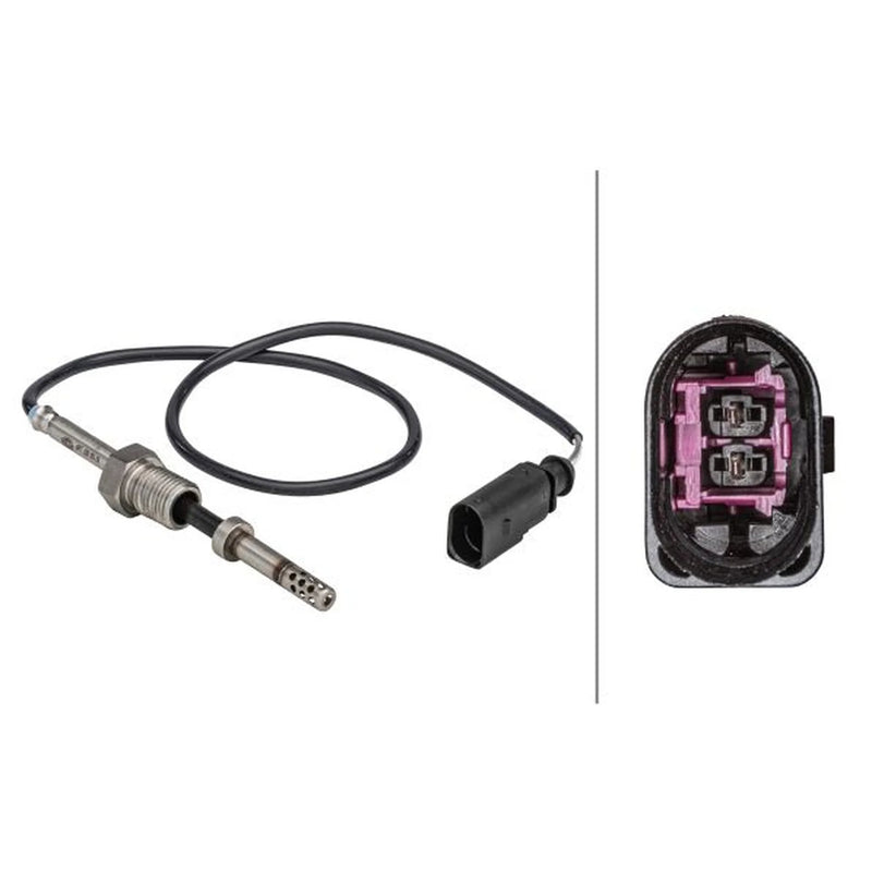 Hella Exhaust Gas Temperature Sensor before exhaust tu 6PT 358 181-291