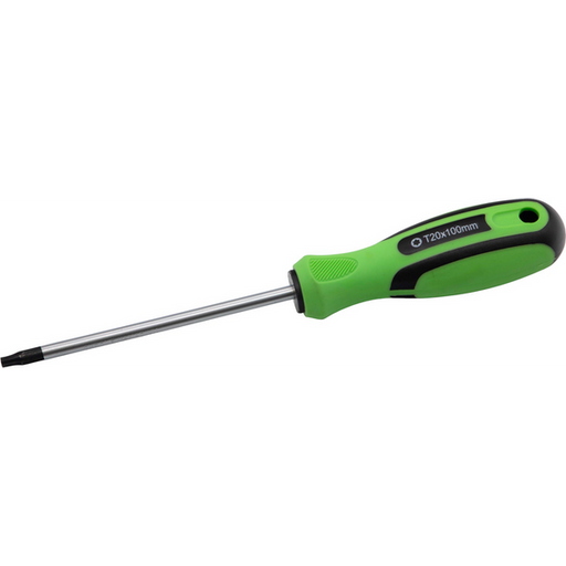 Sealey Trx-Star Screwdriver T20 x 100mml (Black/Green)