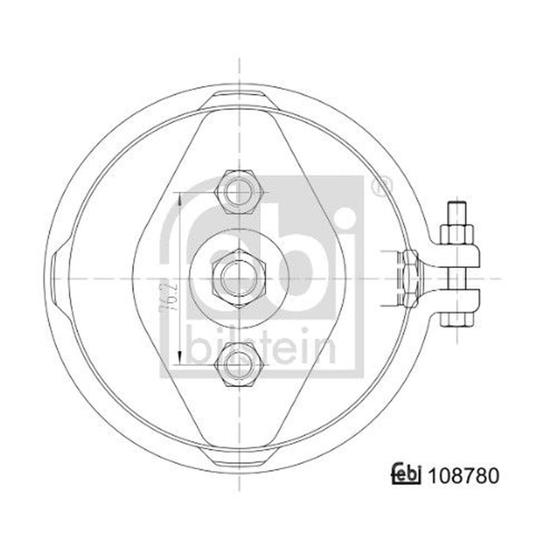 Febi Diaphragm Cylinder 108780