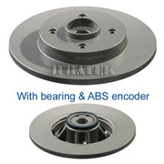 Juratek 2 x Solid Rear Brake Discs CIT145C