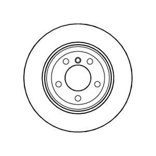 Abtex 2 x Vented Rear Brake Discs BD1255V