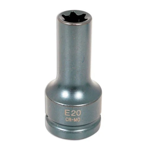 Laser Tools Impact Star Socket 3/4"D E20 - PL