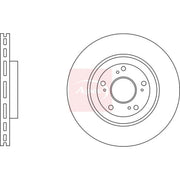 Apec 2 x Vented Front Brake Discs DSK2890