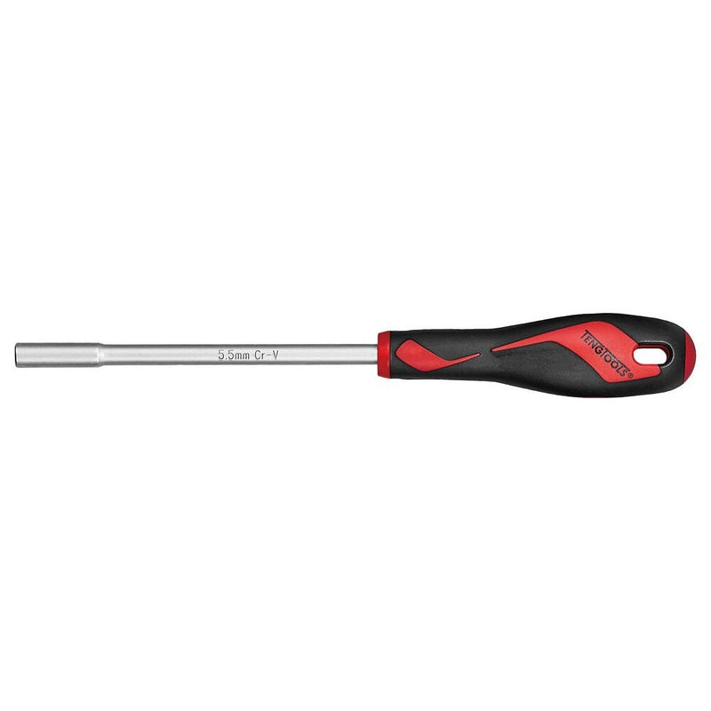 Teng Tools Nut Driver 5mm with 125mm Shaft Length