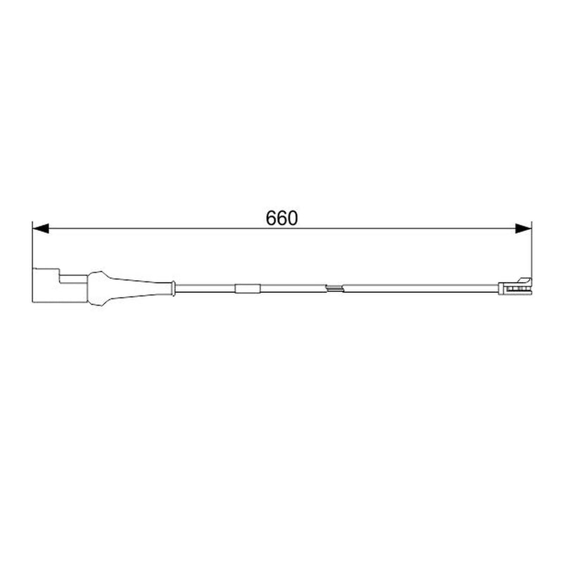 Bosch Brake Pad Wear Sensor Rear 1 987 473 575