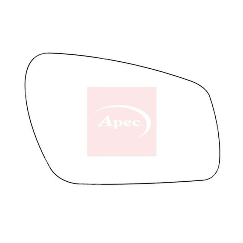 Apec Exterior Wing Mirror Glass Right AMS2124