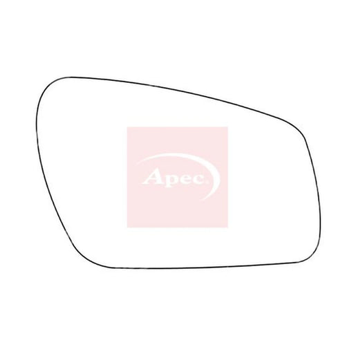 Apec Exterior Wing Mirror Glass Right AMS2124