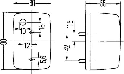Hella 2BA 002 652-107 Direction Indicator