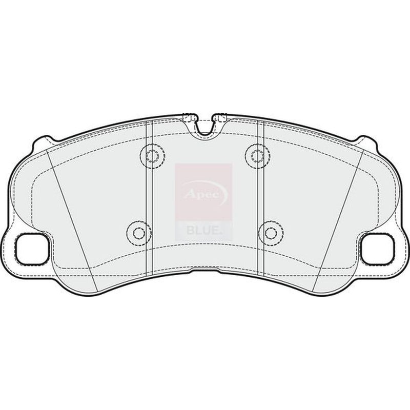 Apec Front Brake Pad Set PD3758