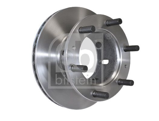 Febi 2 x Brake Disc Set Internally Vented Front