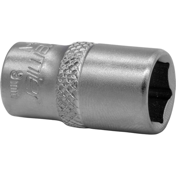 Sealey 1/4"Dr Socket 9mm (Micro Satin Finish)