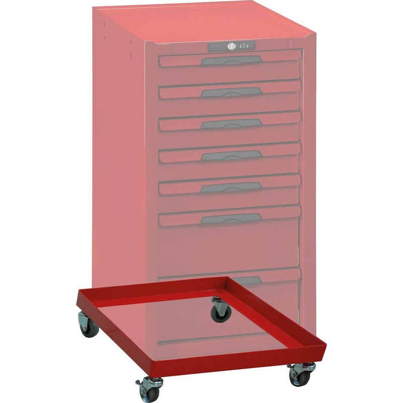 Teng Tools Side Cabinet Trolley Red 390mm Tool Storage