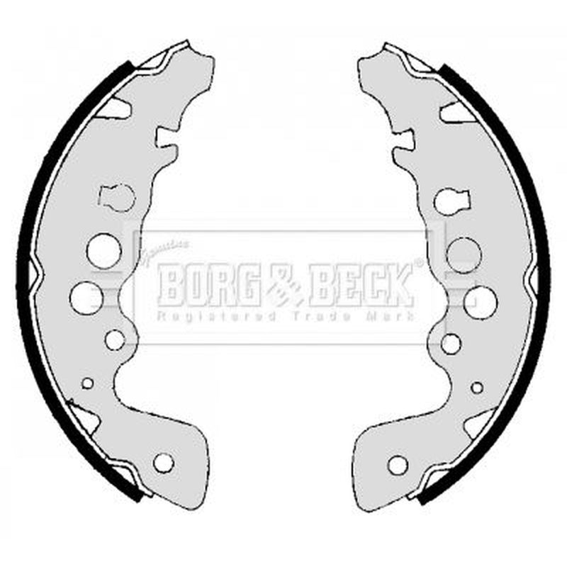 Borg & Beck Brake Shoe Set Axle Kit BBS6290