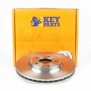 Key Parts 2 x Vented Front Brake Discs KBD5819S