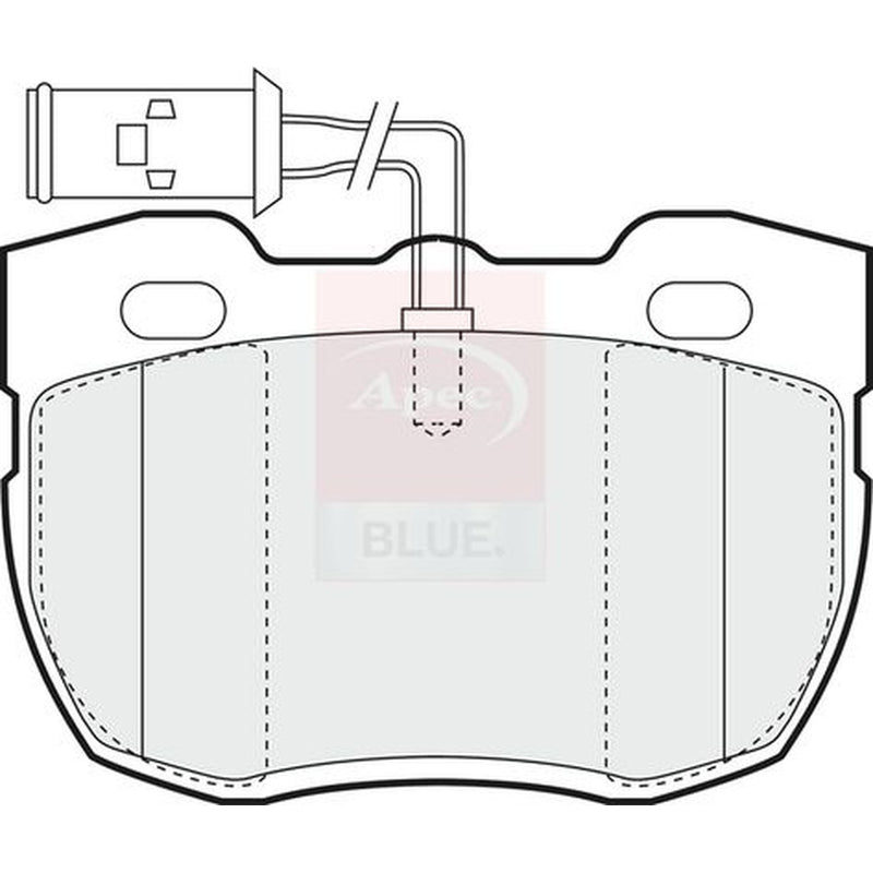 Apec Front Brake Pad Set PD3417