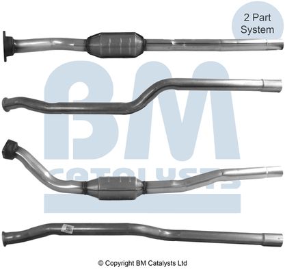 BM Catalysts Catalytic Converter fits Citroën Xantia BM80205 1705GX