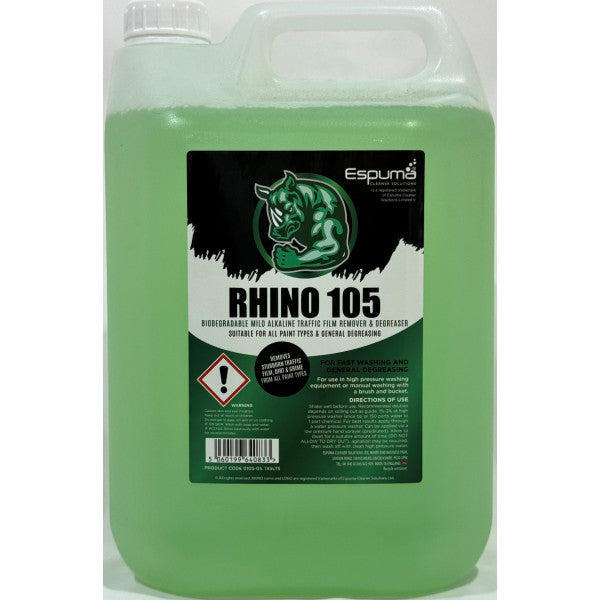 Espuma Rhino 105 TFR & Degreaser - Concentrate - 5 Litre - 0105-05