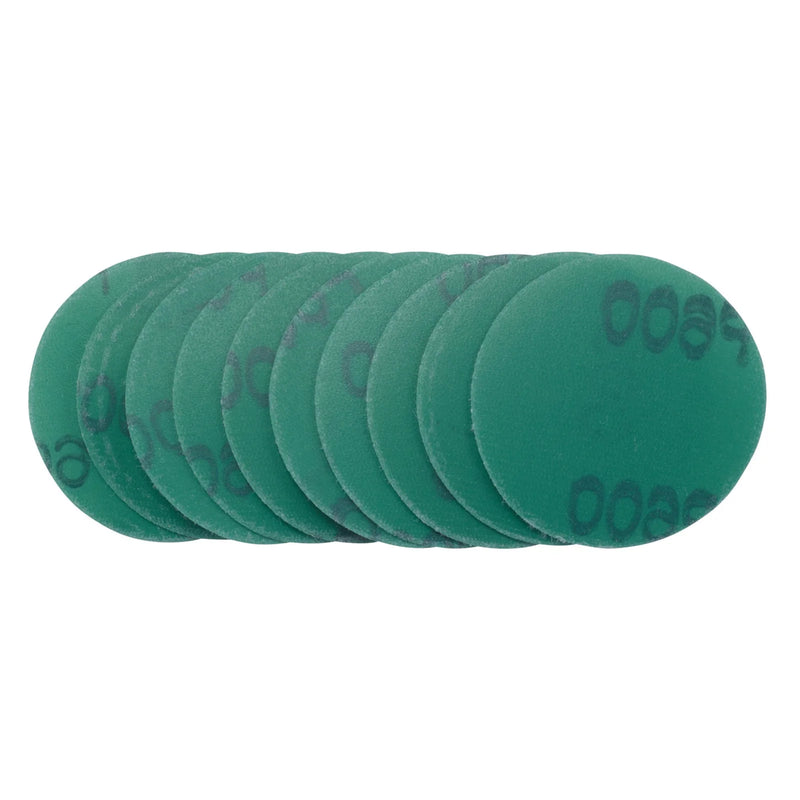 Draper Wet and Dry Sanding Discs 50mm 600 Grit (Pack of 10)