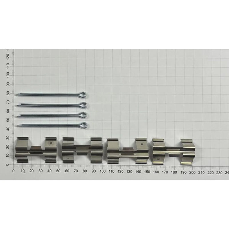 Juratek Brake Pad Accessory Fitting Kit Rear JCK1032