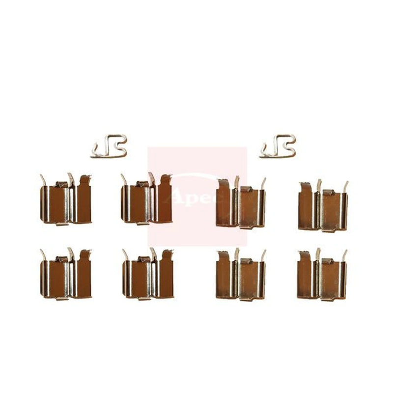 Apec Brake Pad Accessory Fitting Kit Front KIT574