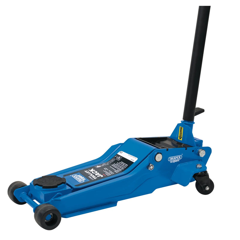 Draper Expert Low Profile Garage Trolley Jack 3 Tonne