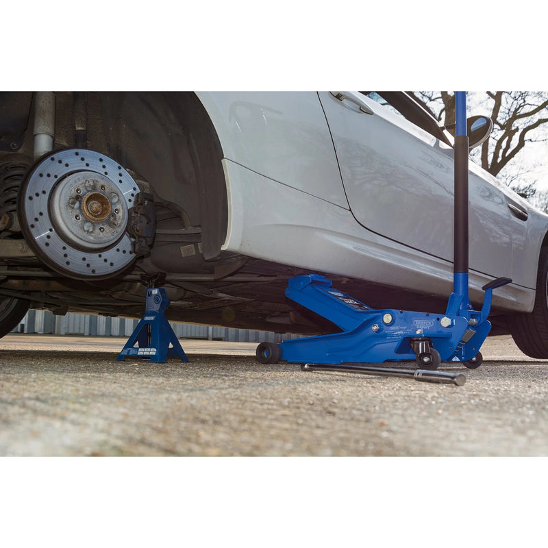 Draper Expert Low Profile Garage Trolley Jack 3 Tonne