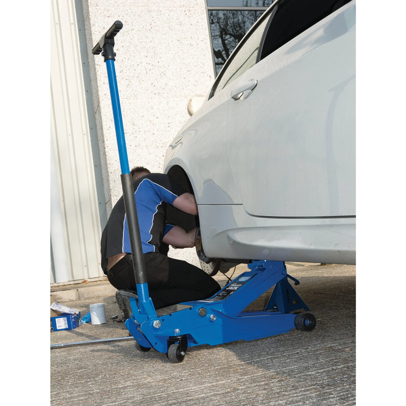 Draper Expert Low Profile Garage Trolley Jack 3 Tonne