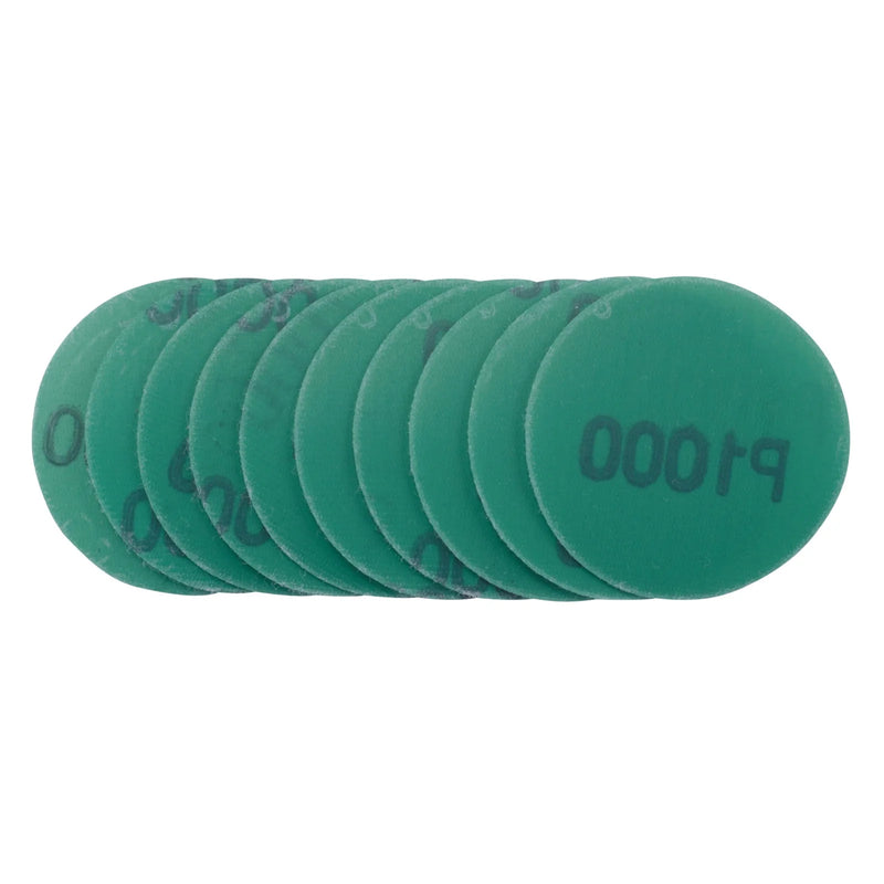 Draper Wet and Dry Sanding Discs, Hook and Loop, 1000 Grit