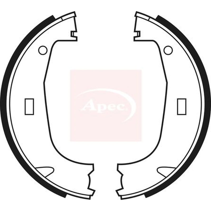 Apec Parking Brake Shoe Set SHU546