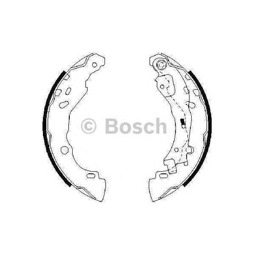 Genuine Bosch Brake Shoe Fits Citroen C3 - 1.4 - 02-09 0986487690 Bosch  - Town Parts