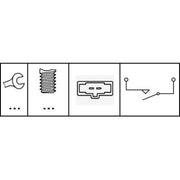 Hella Brake Light Switch 6DD 008 622-491