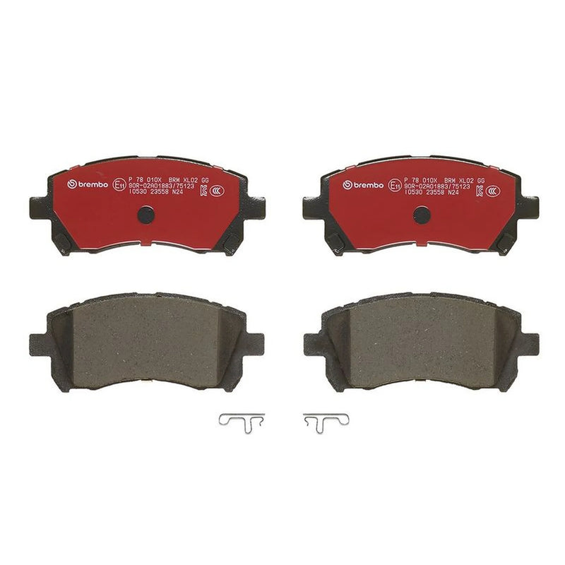 Brembo 4 x Front Brake Pad Set P78010X