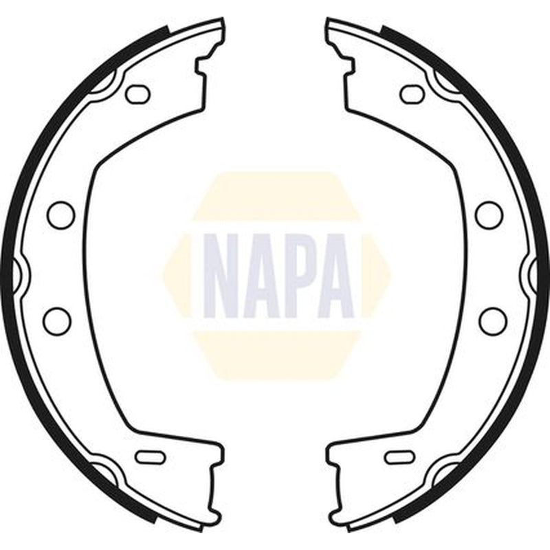 NAPA Parking Brake Shoe Set NBS5036