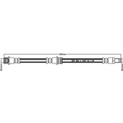 Juratek Brake Hydraulic Hose Line Rear JBH1099