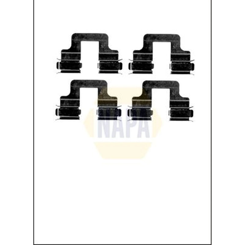 NAPA Brake Pad Accessory Fitting Kit Rear NFK1007