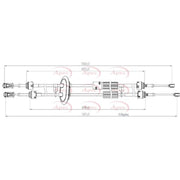 Apec Manual Transmission Cable Pull CAB7031