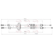 Apec Manual Transmission Cable Pull CAB7031