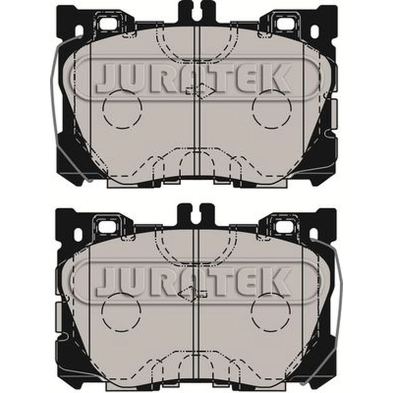 Juratek Front Brake Pad Set JCP8238