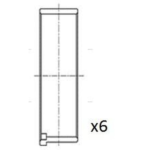 FAI Big End Bearing Set 45. BB2020-STD