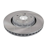 Febi 2 x Internally Vented Front Brake Discs 108385