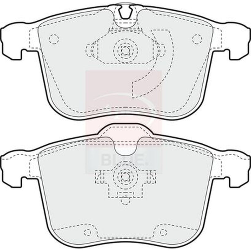 Apec Front Brake Pad Set PD3600
