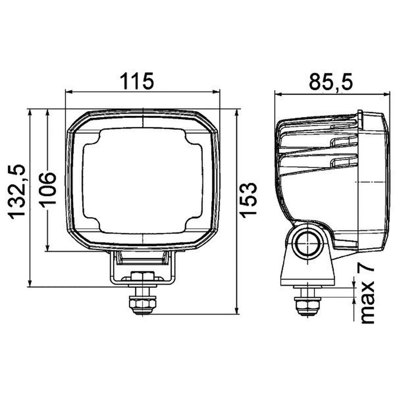 Hella Worklight High 1GA 995 606-001