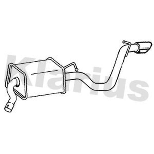Klarius Box With Centre Pipe Centre KA330E