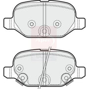 Apec Rear Brake Pad Set PD3289